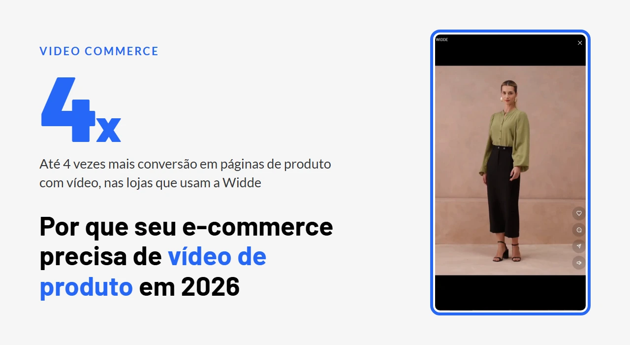 Por que seu e-commerce precisa de vídeos de produto em 2026