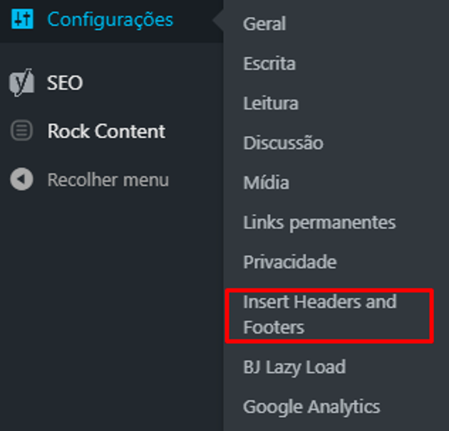 Header and Footer Scripts